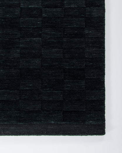 Hugo NZ Wool Floor Rug | Midnight