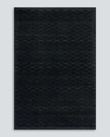 Hugo NZ Wool Floor Rug | Midnight