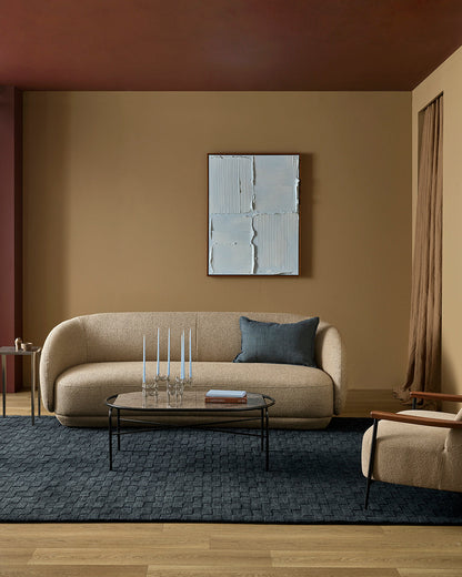 Hugo NZ Wool Floor Rug | Midnight