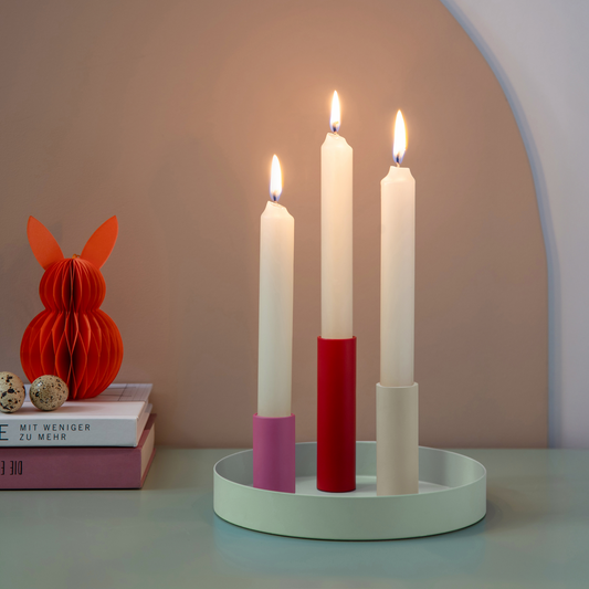 Magnetic Candle Holder | Luna Blue