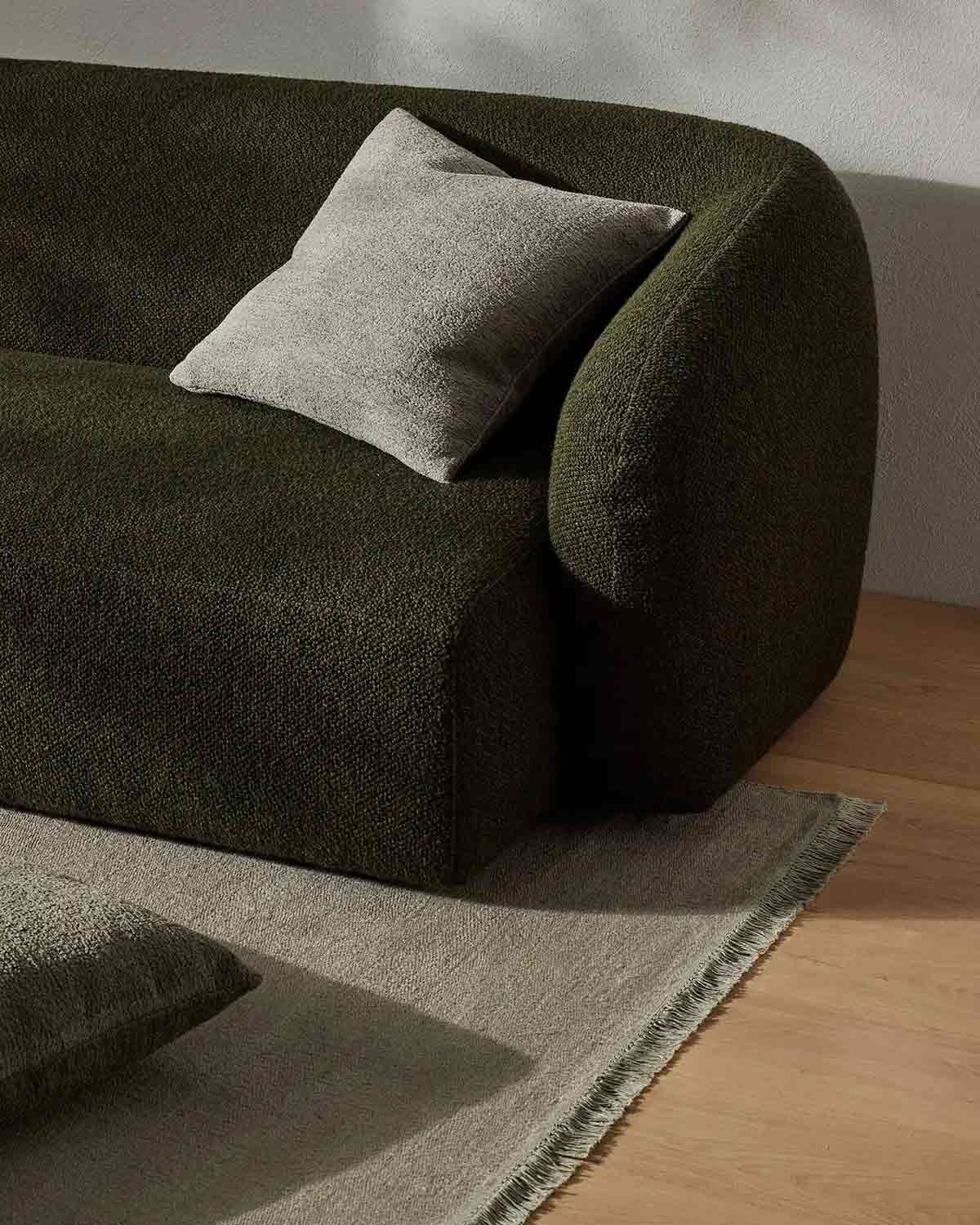Emilio Linen Floor Rug | Flint