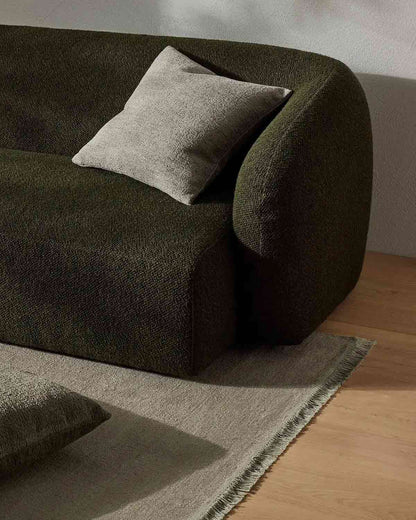 Emilio Linen Floor Rug | Flint