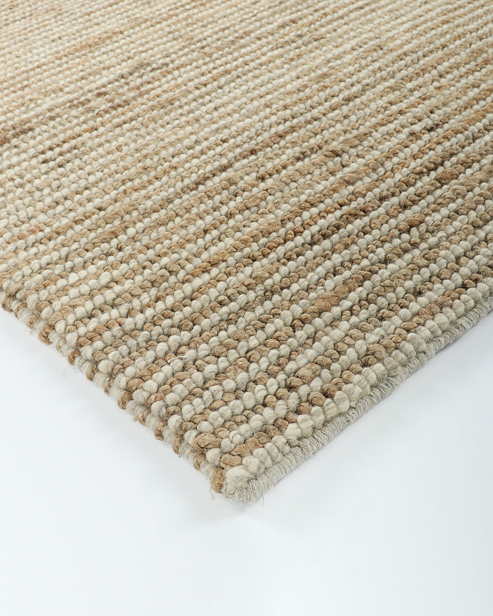 Lima Wool & Jute Floor Rug | Sand Natural