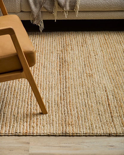Lima Wool & Jute Floor Rug | Sand Natural