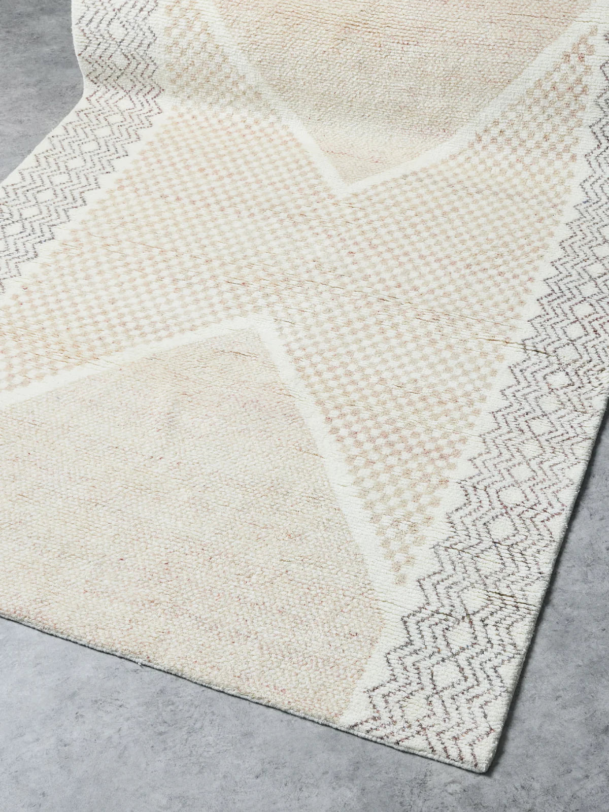 Marisa Wool Floor Rug | Salt