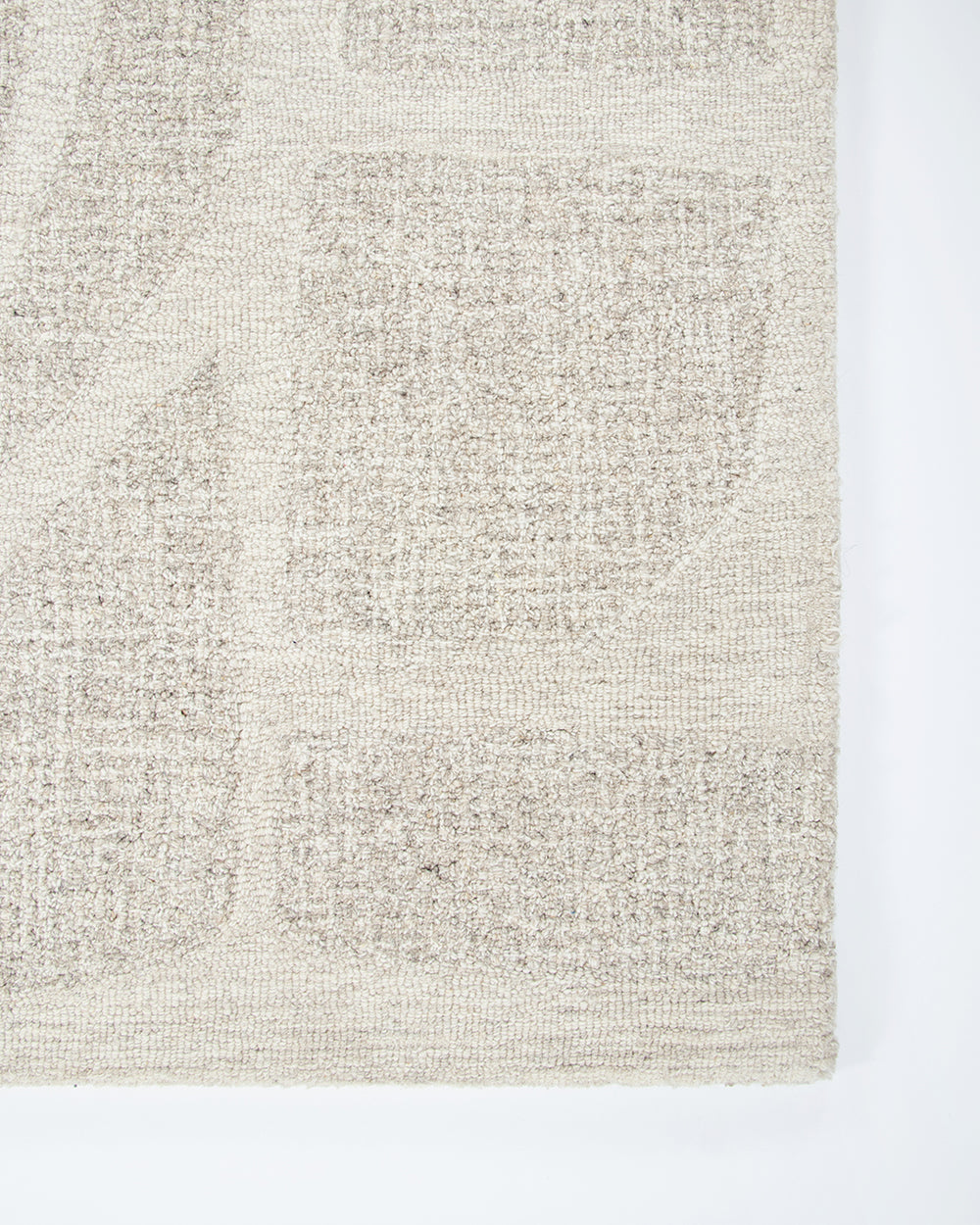 Maya Wool Floor Rug | Oatmeal