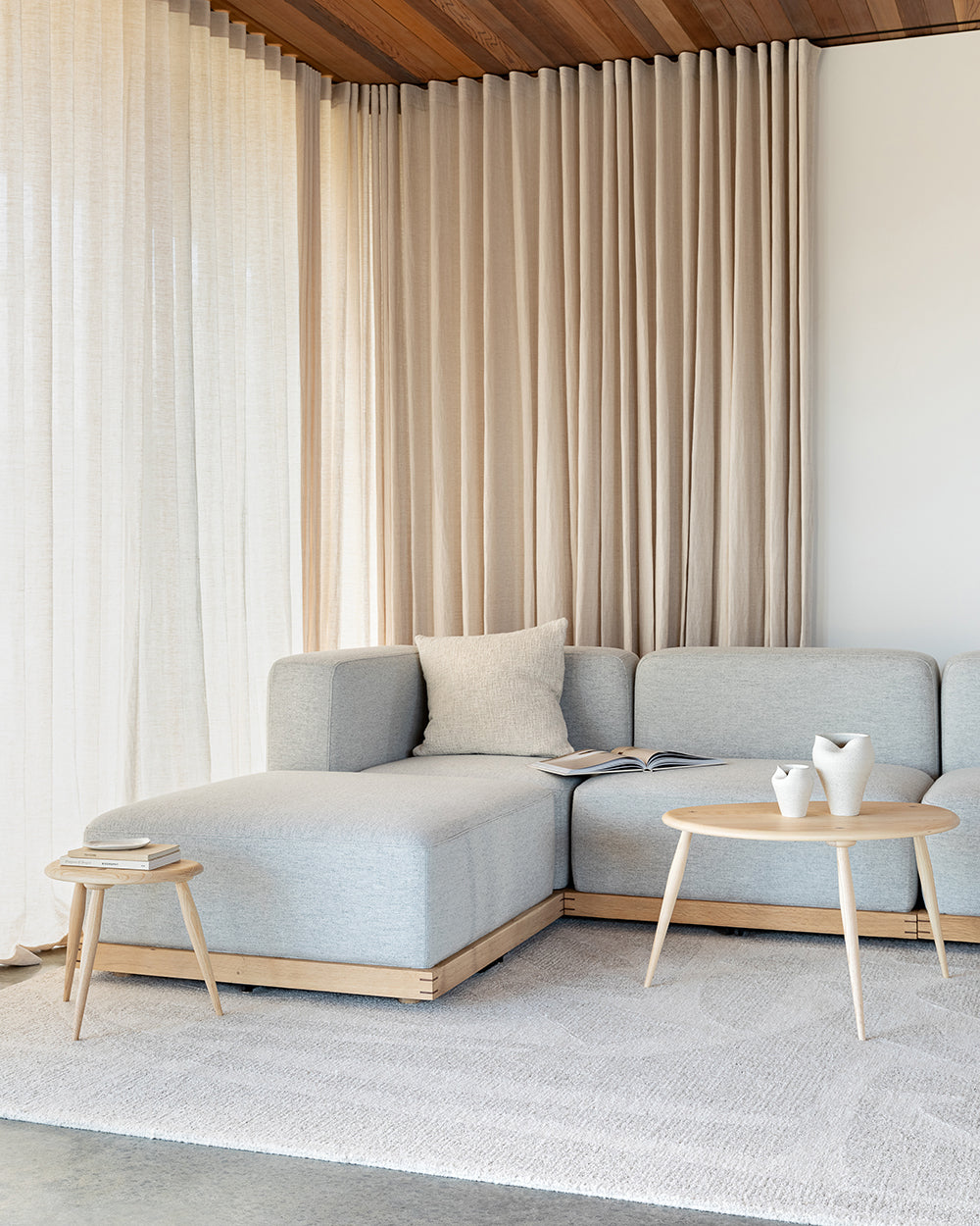 Maya Wool Floor Rug | Oatmeal