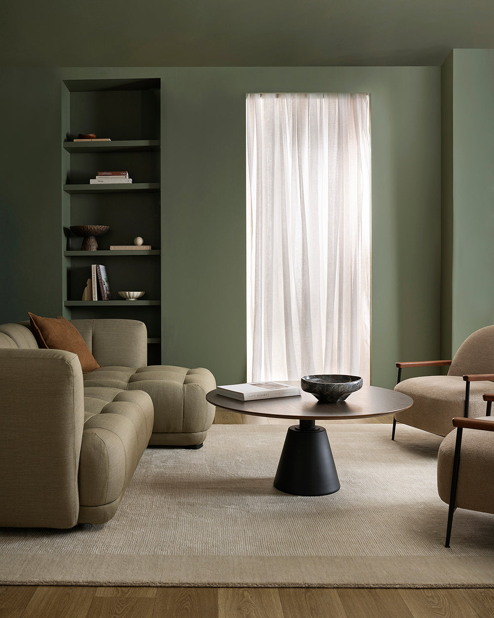 Mayfair Wool & Linen Floor Rug | Abalone