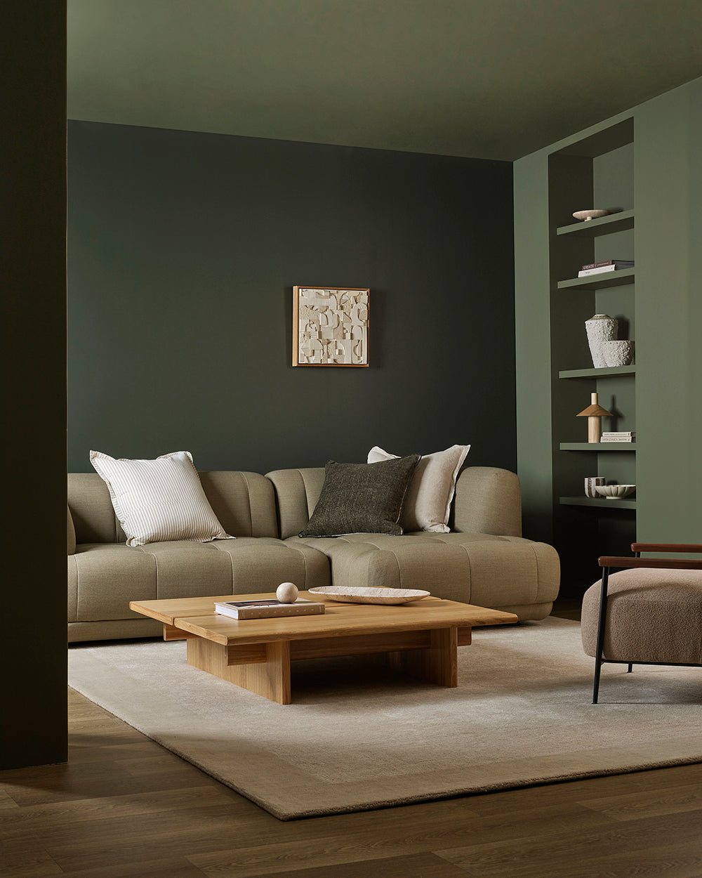 Mayfair Wool & Linen Floor Rug | Abalone