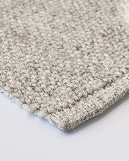 Nebraska Wool Floor Rug | Pebble
