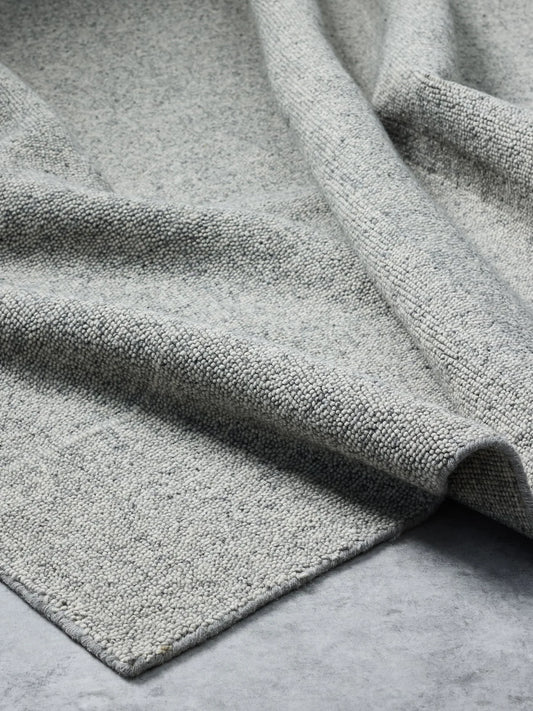 Noble Wool Floor Rug | Blue Grey