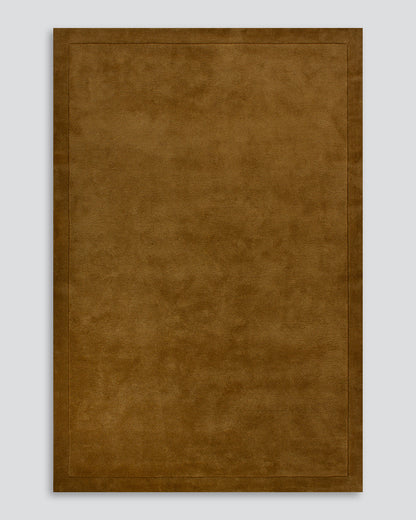 Norfolk NZ Wool Rug | Brass