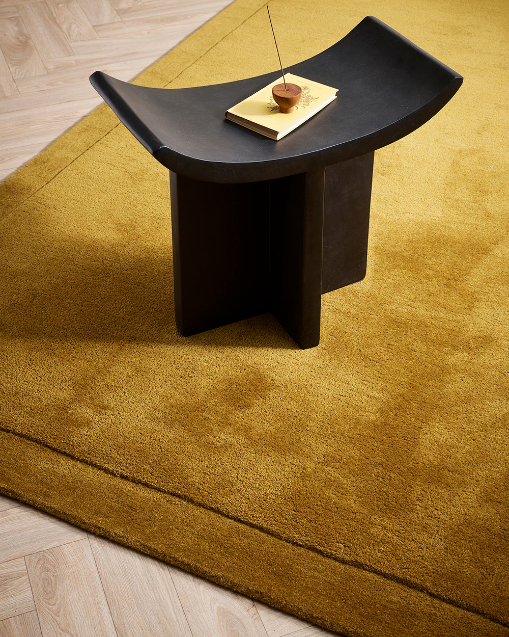 Norfolk NZ Wool Rug | Brass