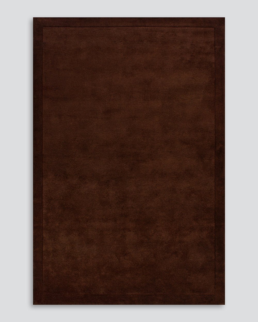 Norfolk NZ Wool Rug | Chocolate