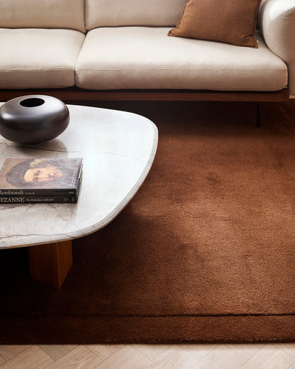 Norfolk NZ Wool Rug | Chocolate
