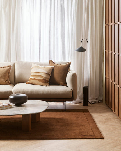 Norfolk NZ Wool Rug | Chocolate