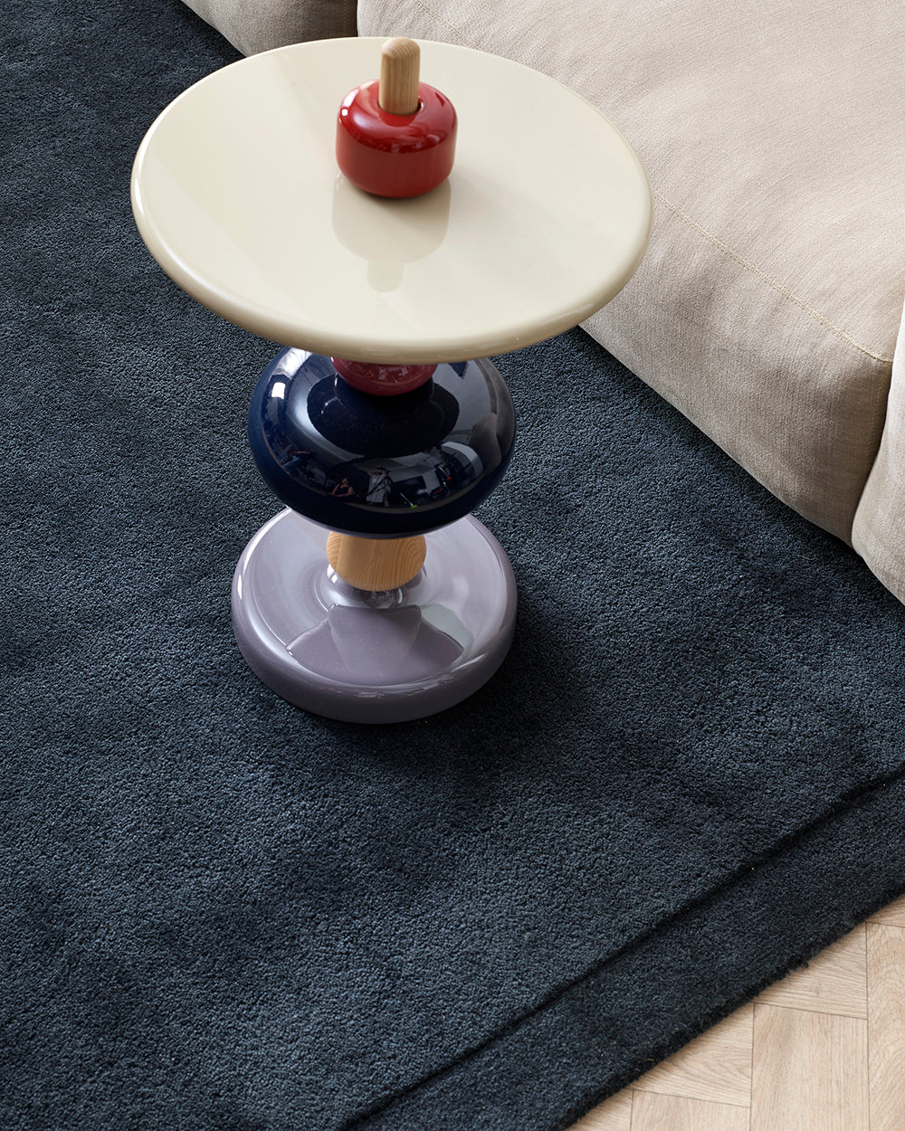 Norfolk NZ Wool Rug | Ink
