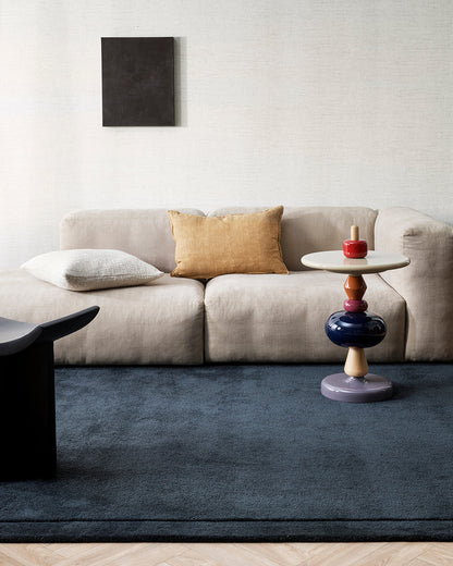 Norfolk NZ Wool Rug | Ink