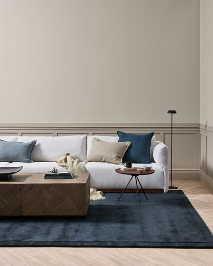 Norfolk NZ Wool Rug | Ink