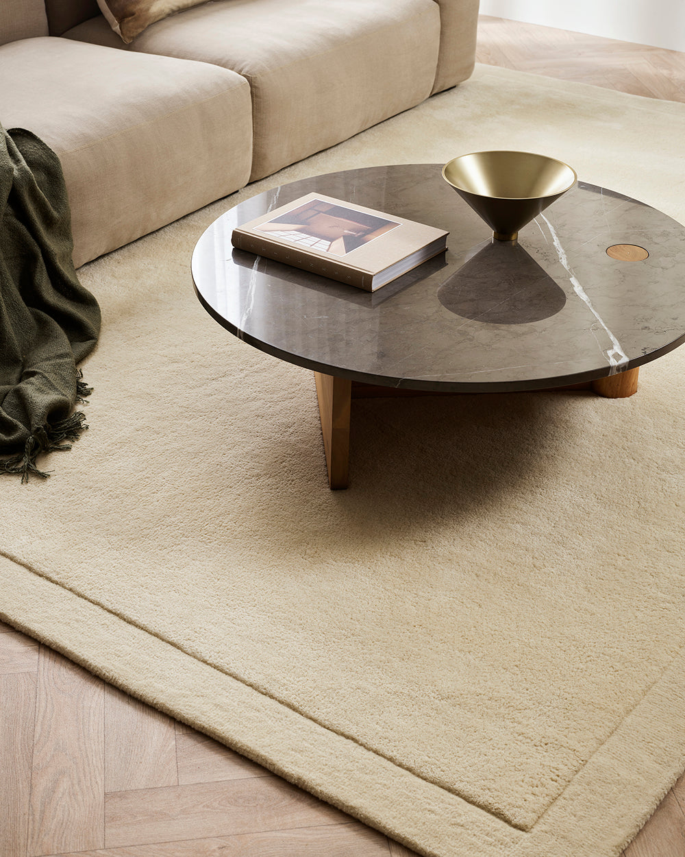 Norfolk NZ Wool Rug | Ivory