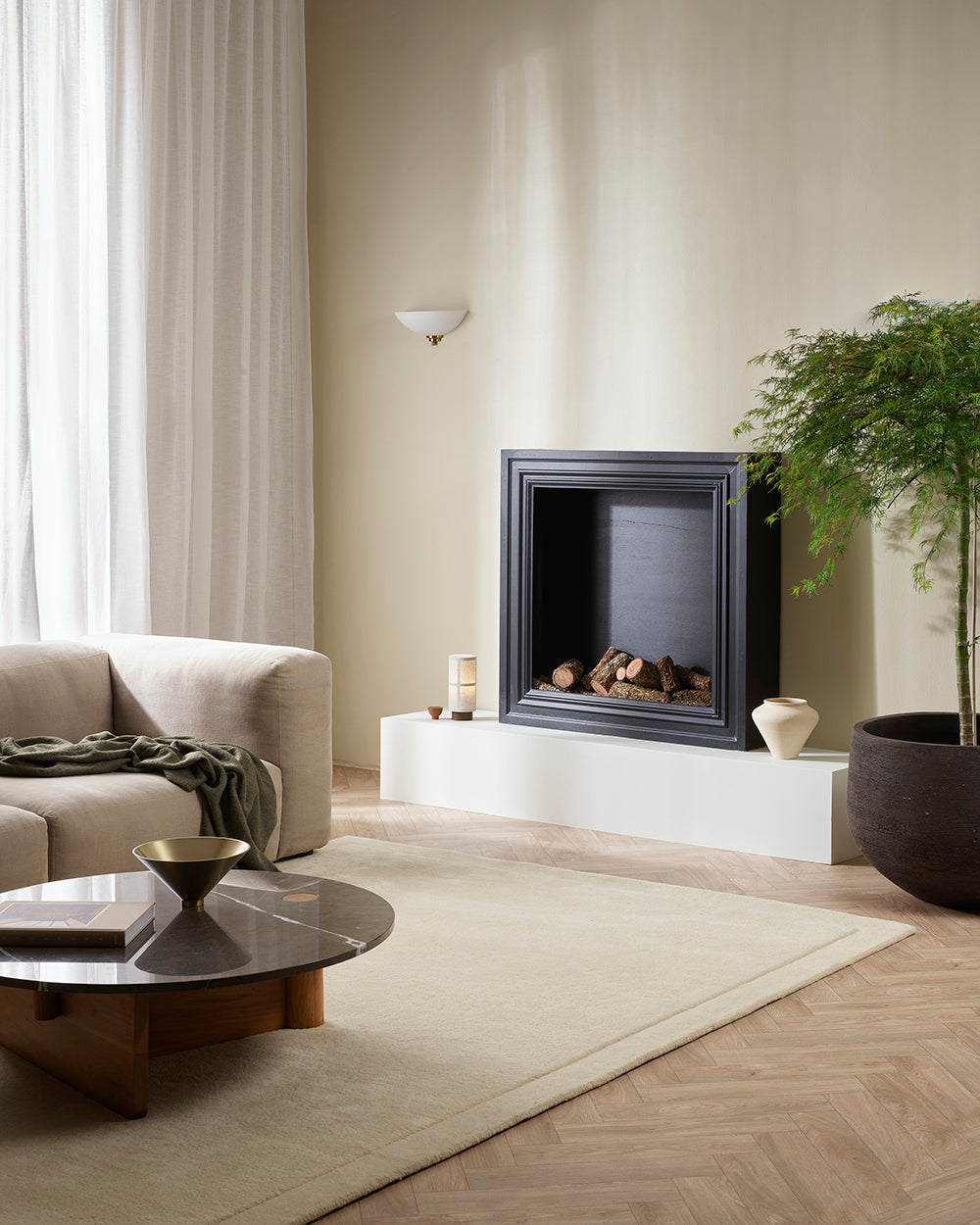 Norfolk NZ Wool Rug | Ivory