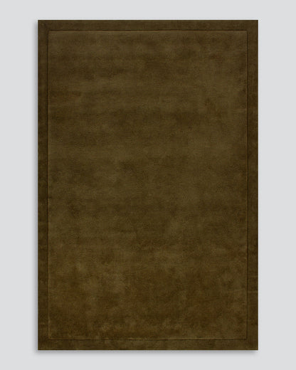 Norfolk NZ Wool Rug | Olive