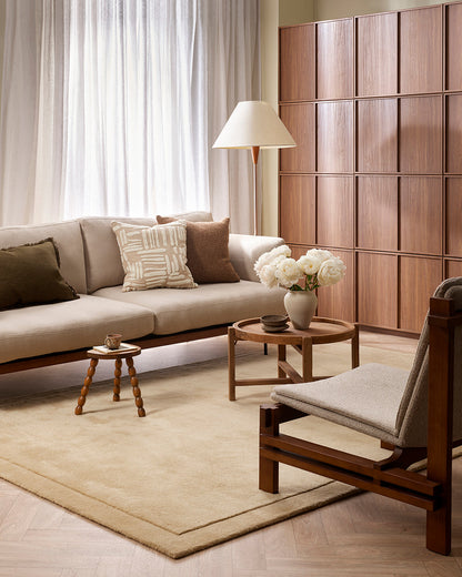 Norfolk NZ Wool Rug | Sand
