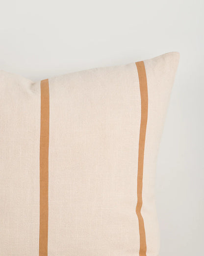Otis Cushion | Oat & Caramel