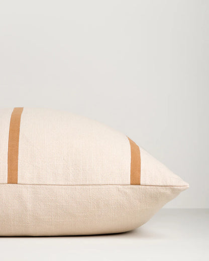 Otis Cushion | Oat & Caramel