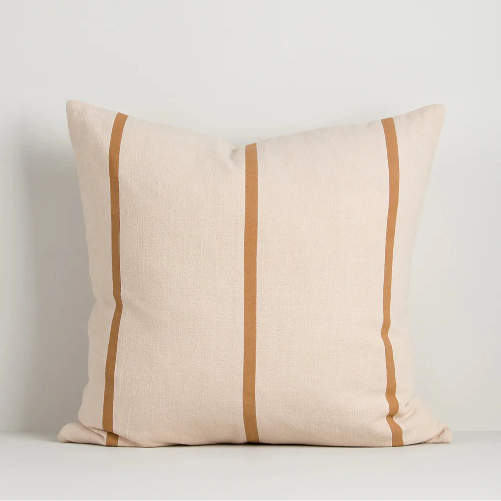 Otis Cushion | Oat & Caramel