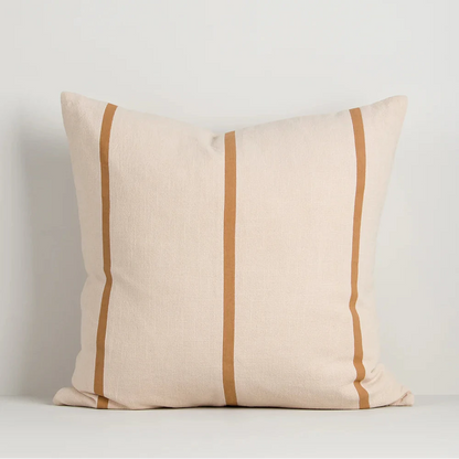 Otis Cushion | Oat & Caramel