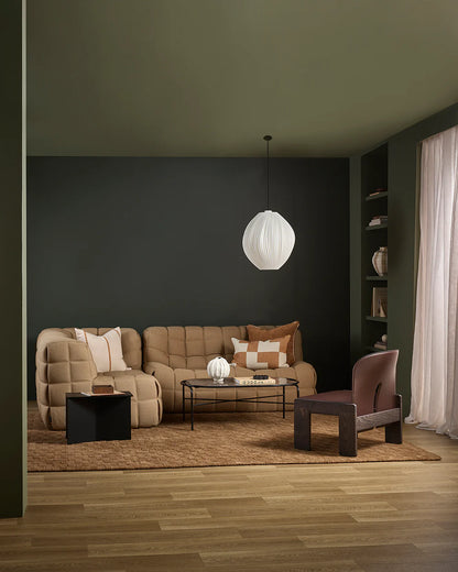 Otis Cushion | Oat & Caramel