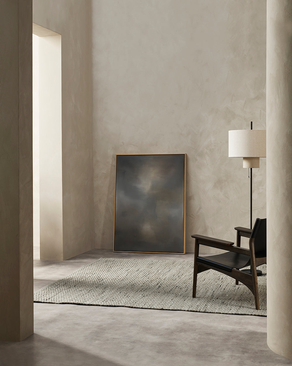 Pelorus Indoor/ Outdoor Floor Rug | Grey