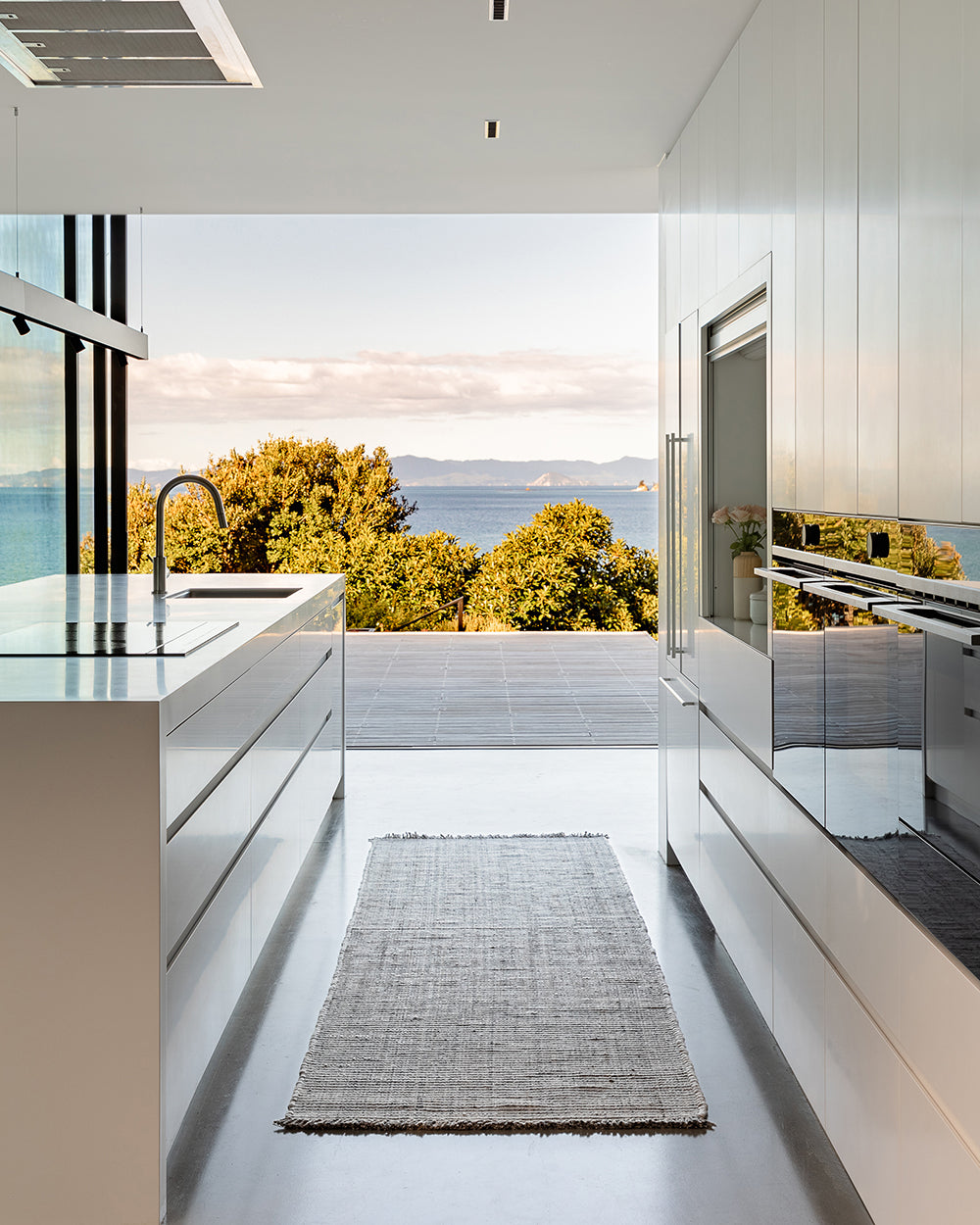 Rhodes Floor Runner | Slate