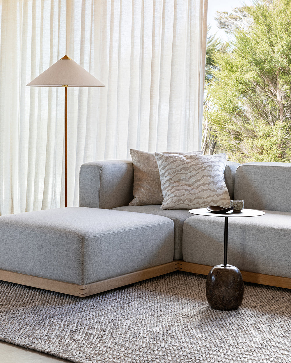 Roxburgh Loop Pile Rug | Flint Grey