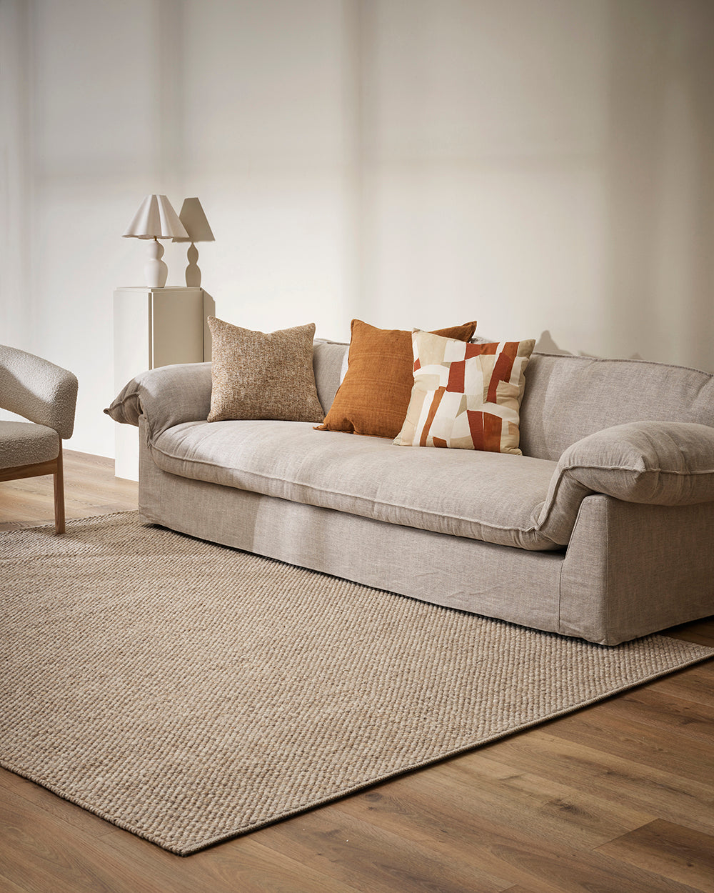 Roxburgh Loop Pile Rug | Parchment