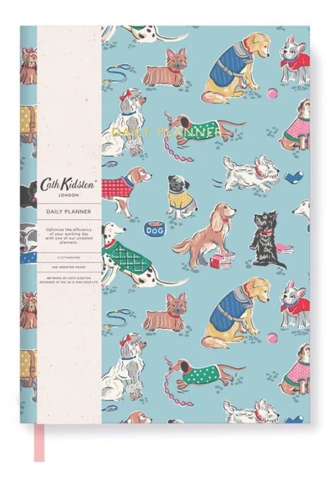 Cath Kidston A5 Daily Planner - Dogs
