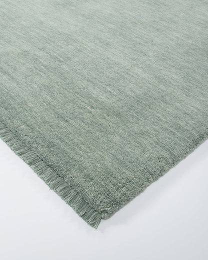 Sandringham 100% NZ Wool Floor Rug | Aquamarine