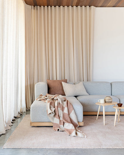 Sandringham 100% NZ Wool Floor Rug | Cameo