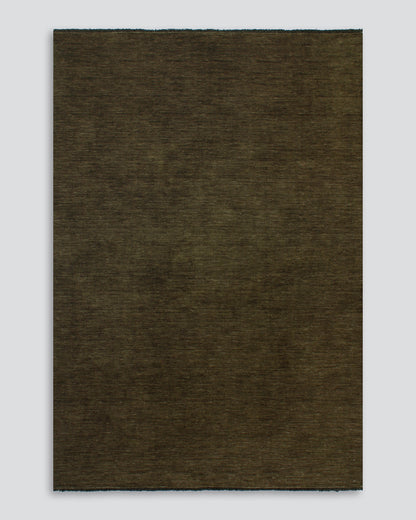 Sandringham 100% NZ Wool Floor Rug | Moss