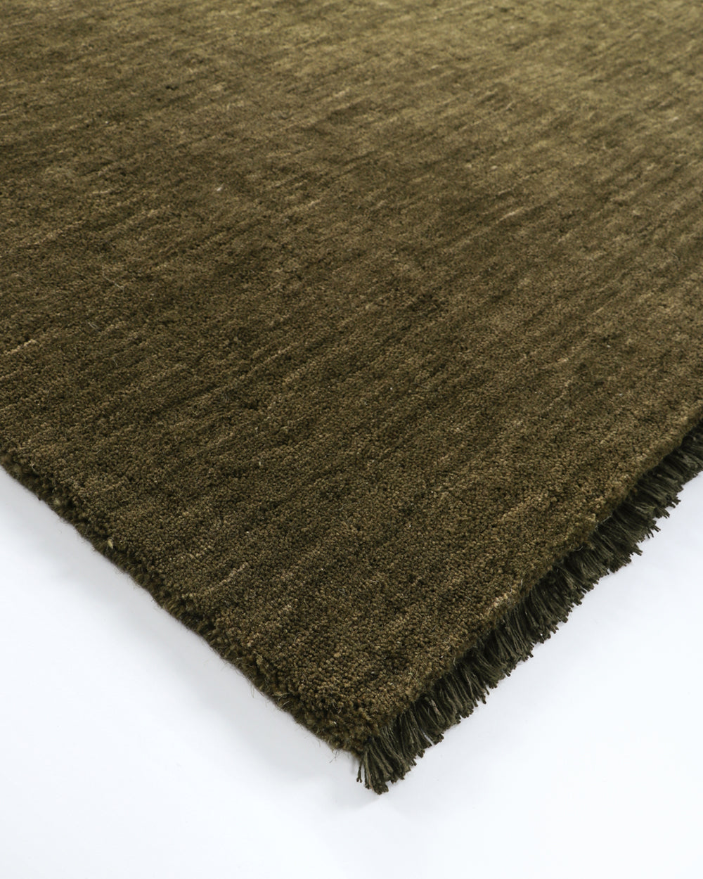 Sandringham 100% NZ Wool Floor Runner | Moss