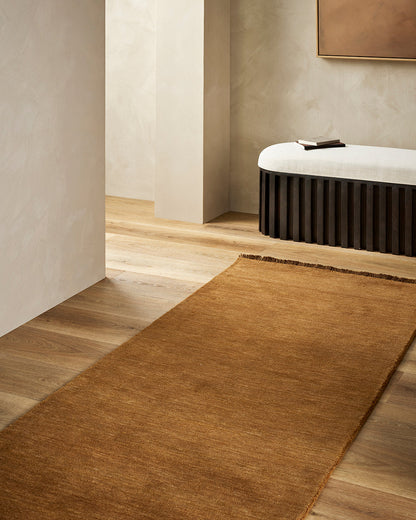 Sandringham 100% NZ Wool Floor Runner | Pecan