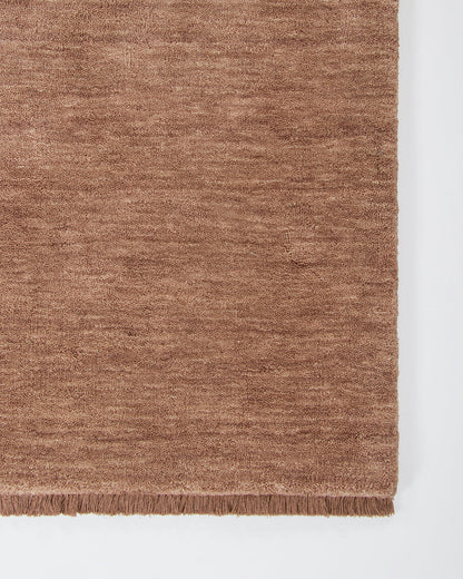 Sandringham 100% NZ Wool Floor Rug | Rosewood