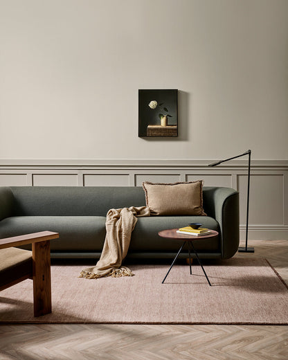 Sandringham 100% NZ Wool Floor Rug | Rosewood