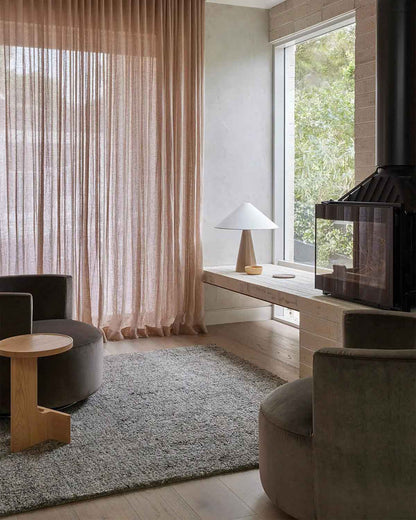 Marceau Wool Blend Floor Rug | Shale