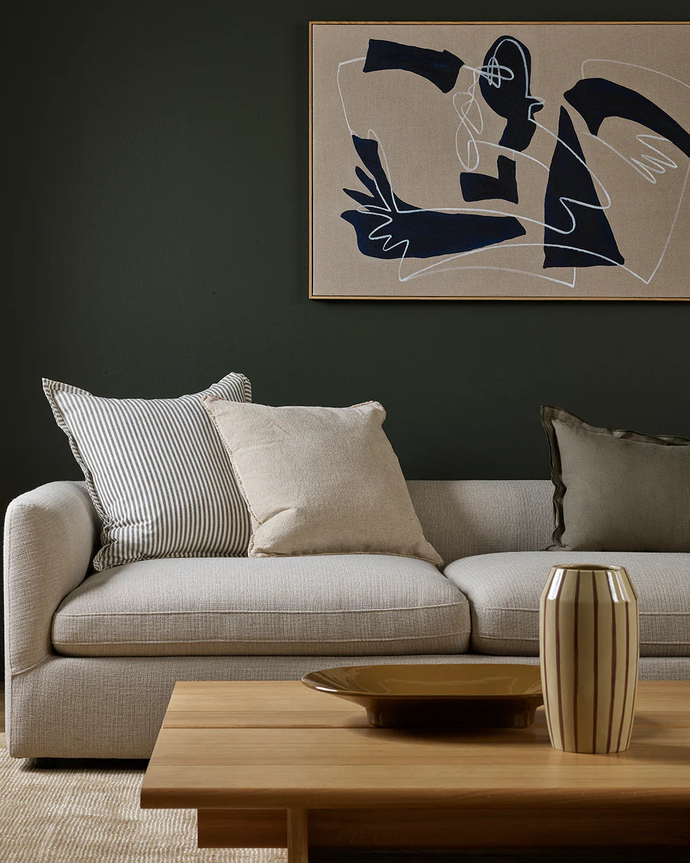 Sutton Cushion | Oat