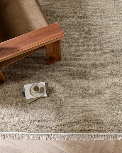 Tanami NZ Wool Floor Rug | Fossil