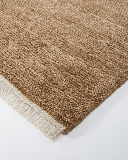 Tanami NZ Wool Floor Rug | Treacle