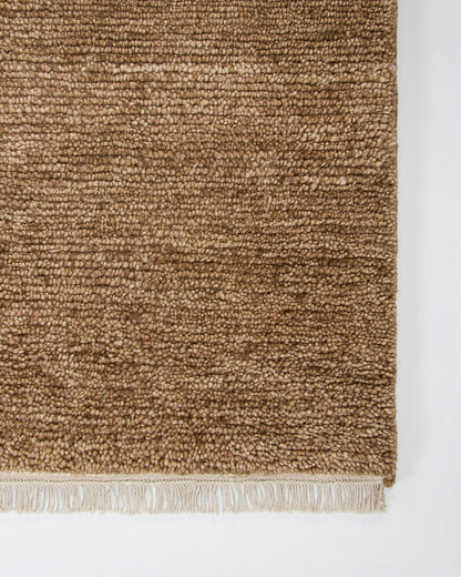 Tanami NZ Wool Floor Rug | Treacle