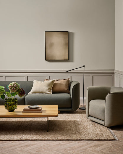 Tanami NZ Wool Floor Rug | Treacle